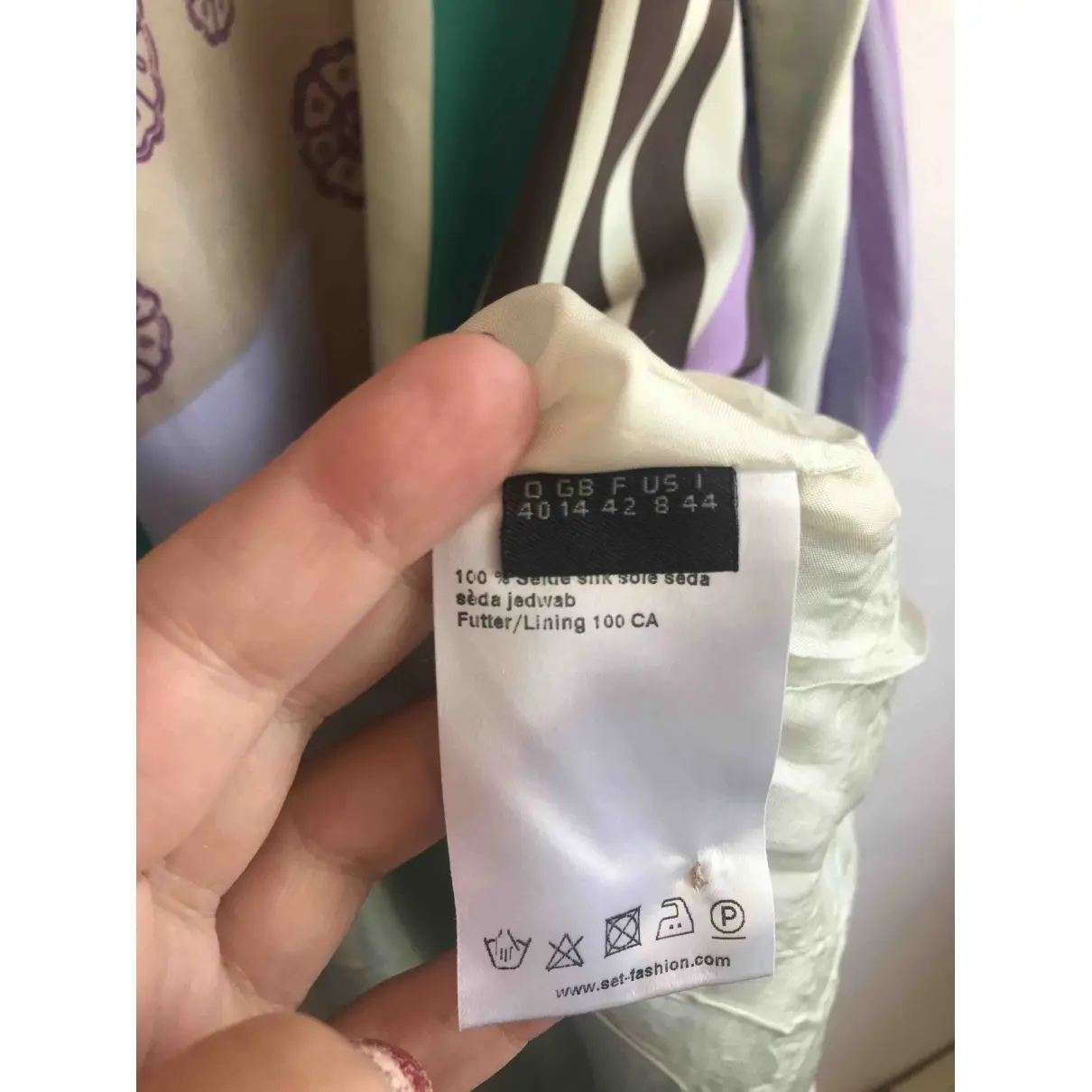 Buy Set Silk mini dress online