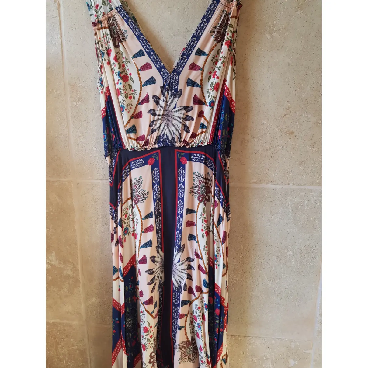 Buy Sandro Spring Summer 2020 silk maxi dress online