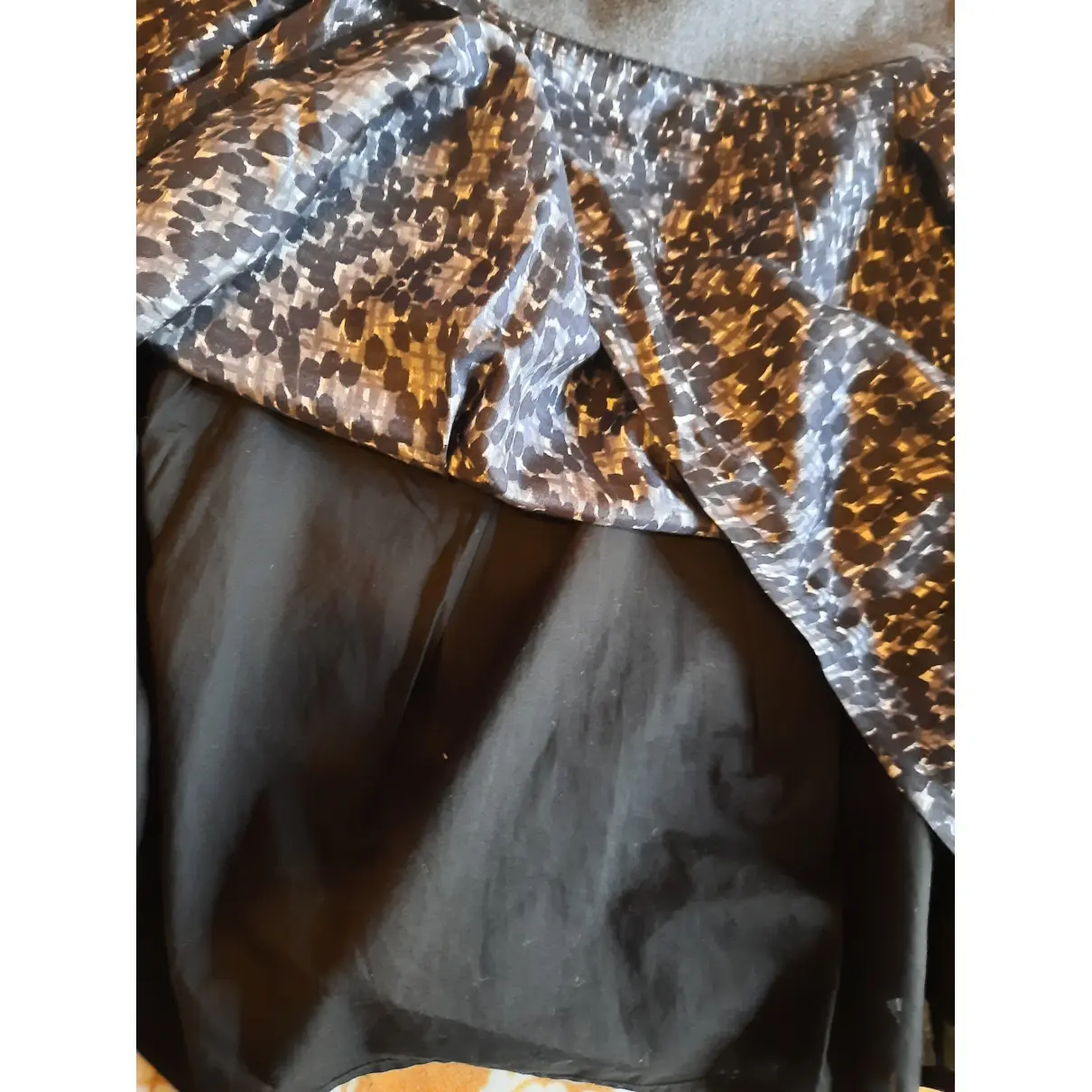 Silk mid-length skirt Tara Jarmon