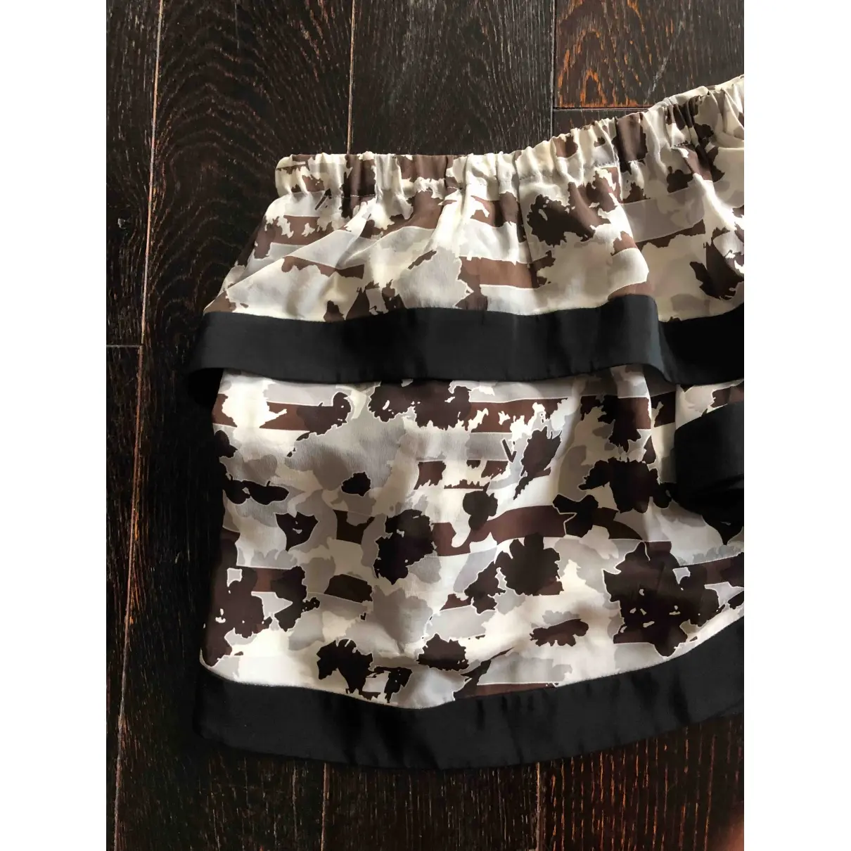 Thakoon Addition Silk mini skirt for sale