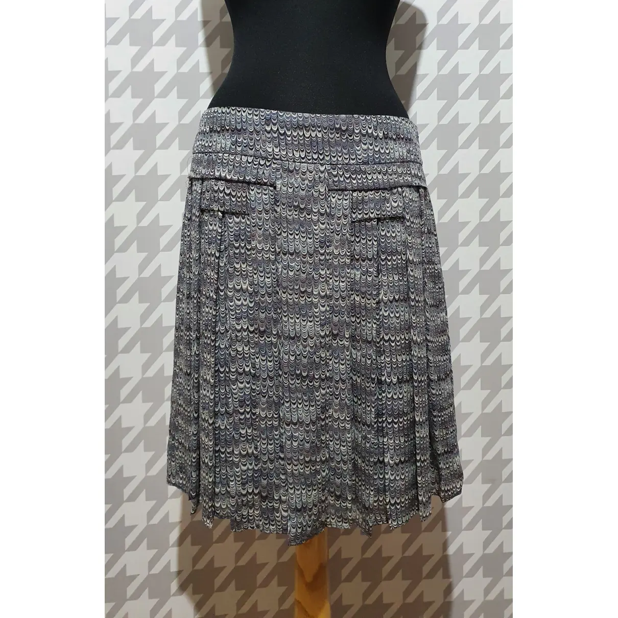 Buy Tory Burch Silk mid-length skirt online