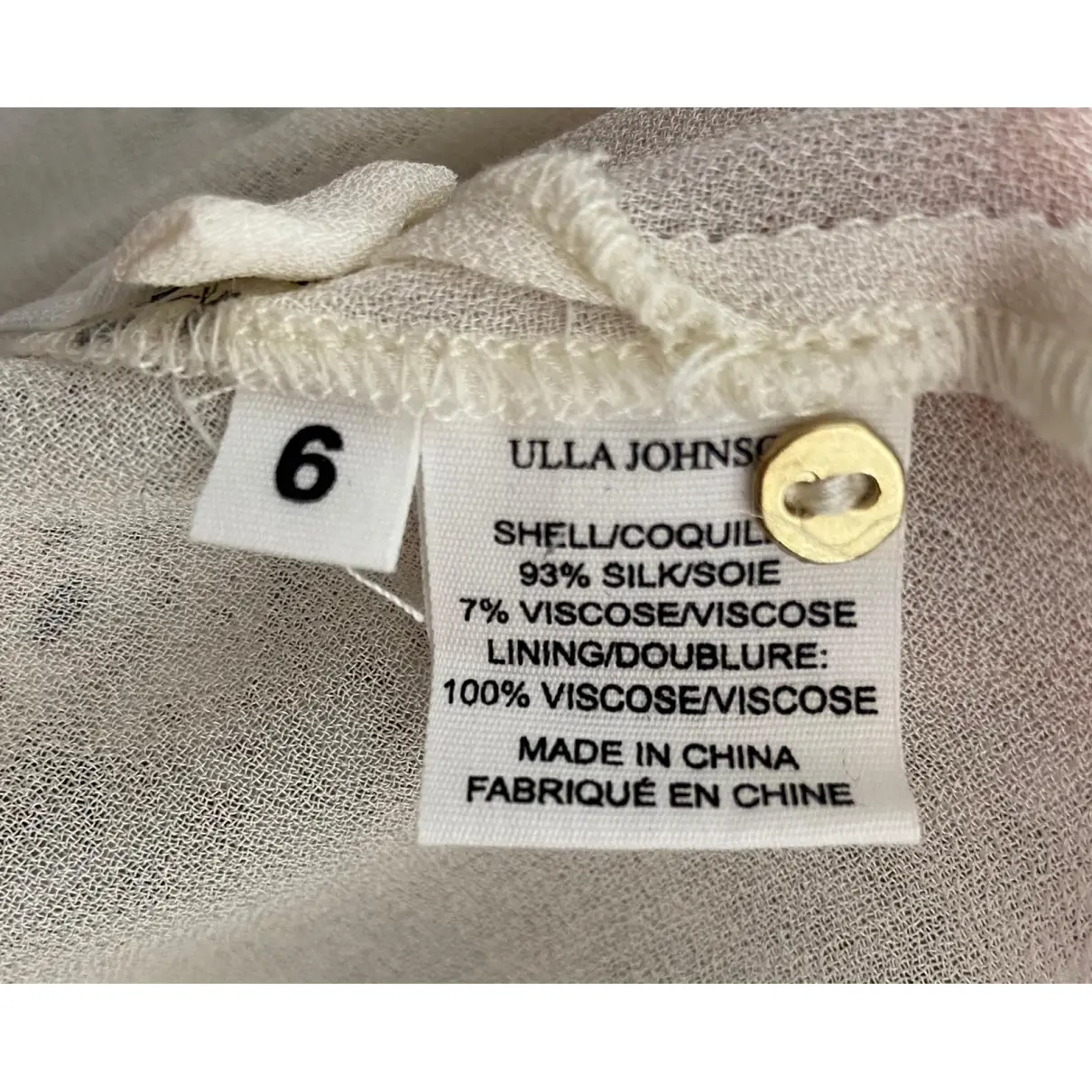 Silk mini dress Ulla Johnson