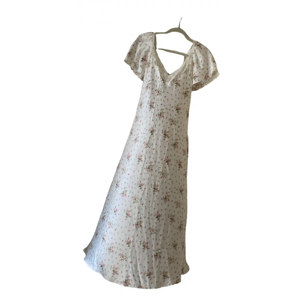 Silk maxi dress Valentino Garavani - Vintage