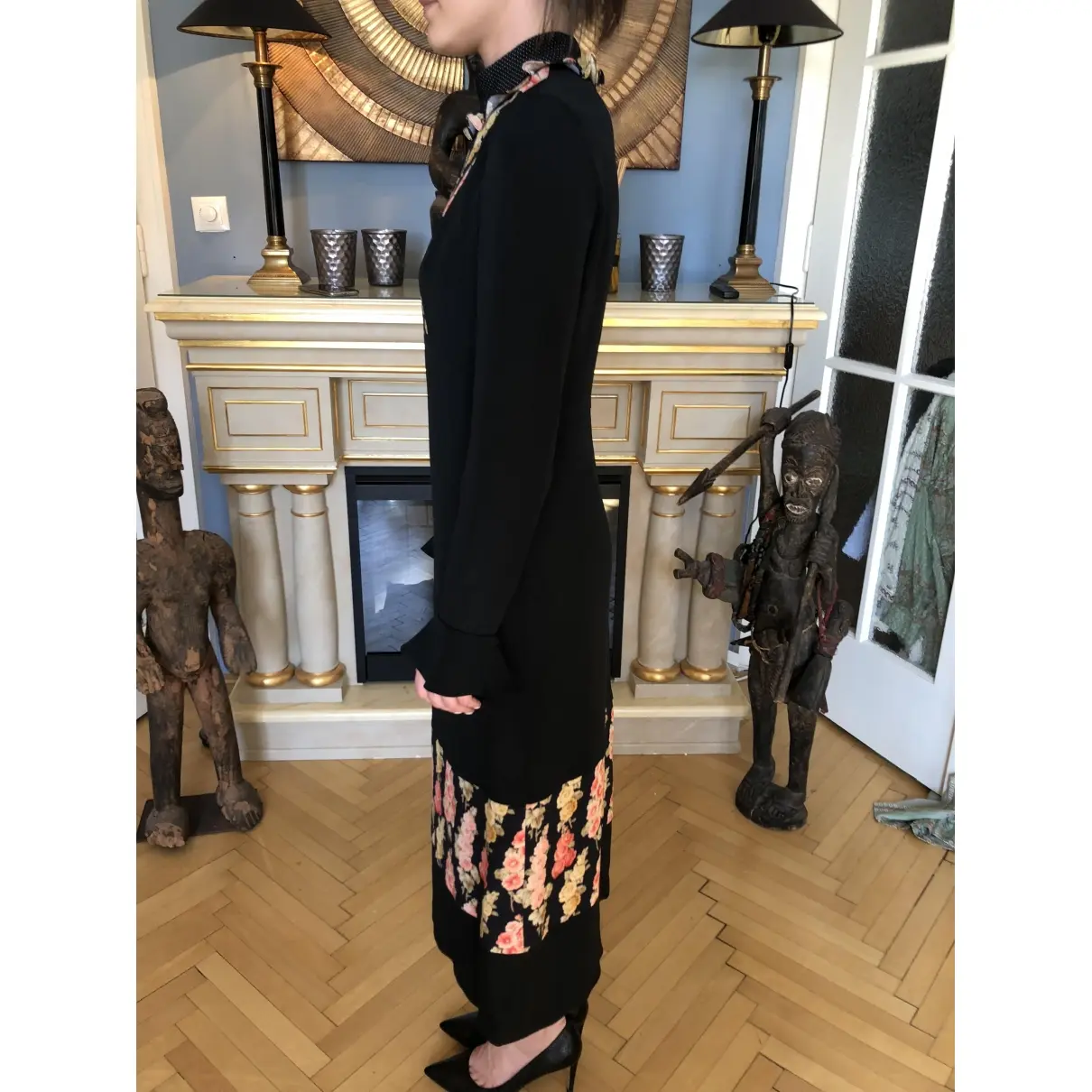 Buy Vilshenko Silk mid-length dress online