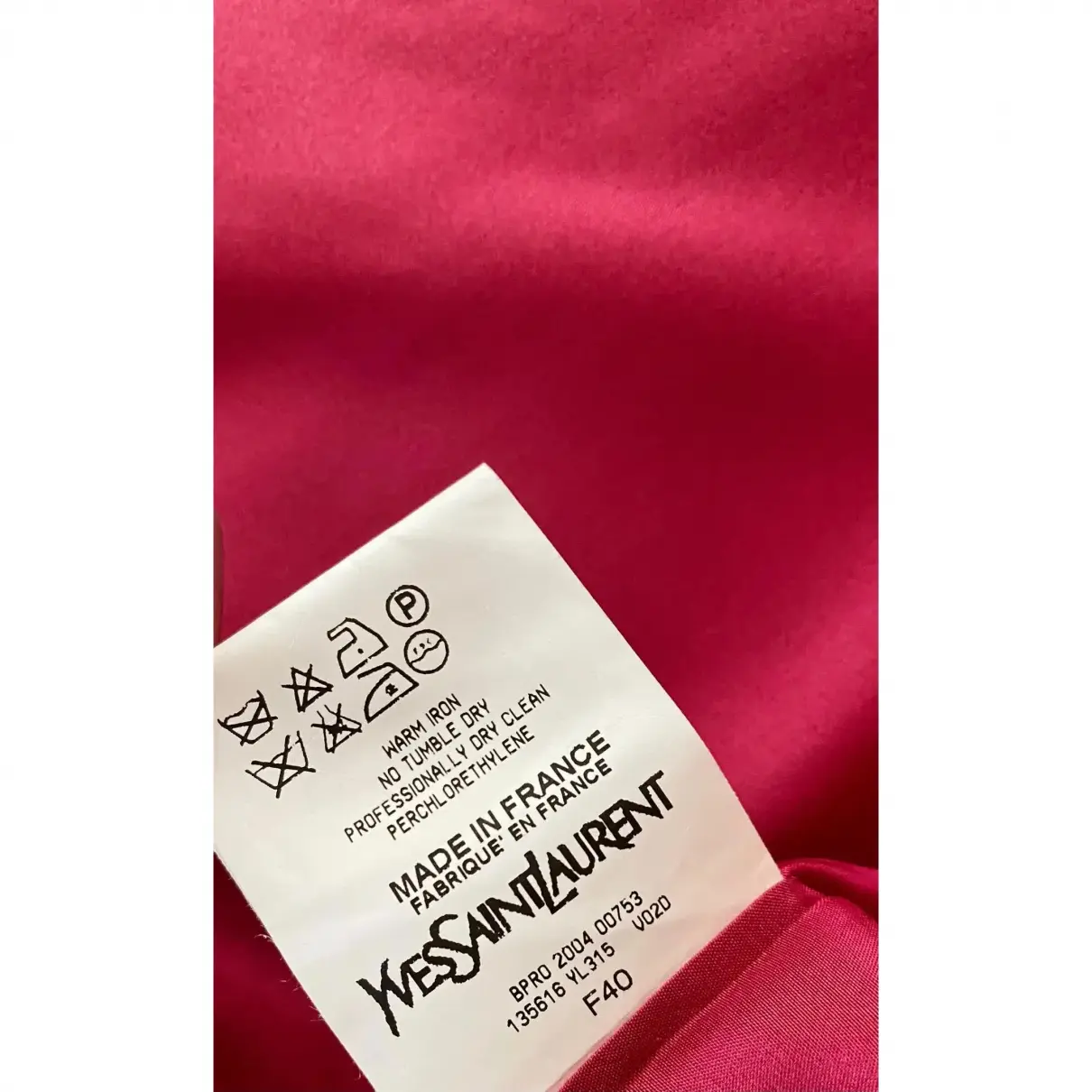 Buy Yves Saint Laurent Silk jacket online - Vintage