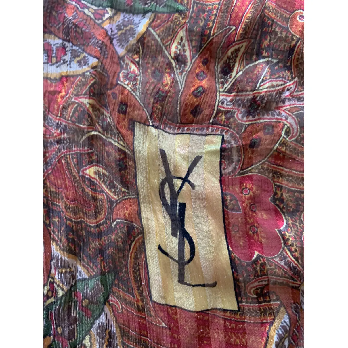 Buy Yves Saint Laurent Silk neckerchief online