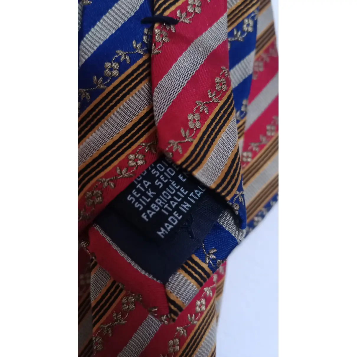 Silk tie Yves Saint Laurent
