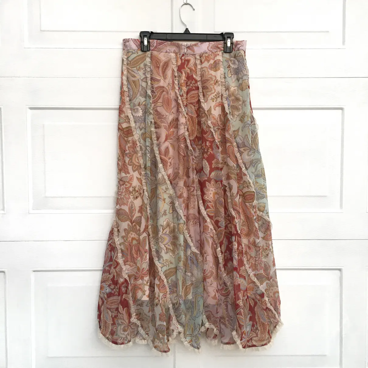 Buy Zimmermann Silk maxi skirt online