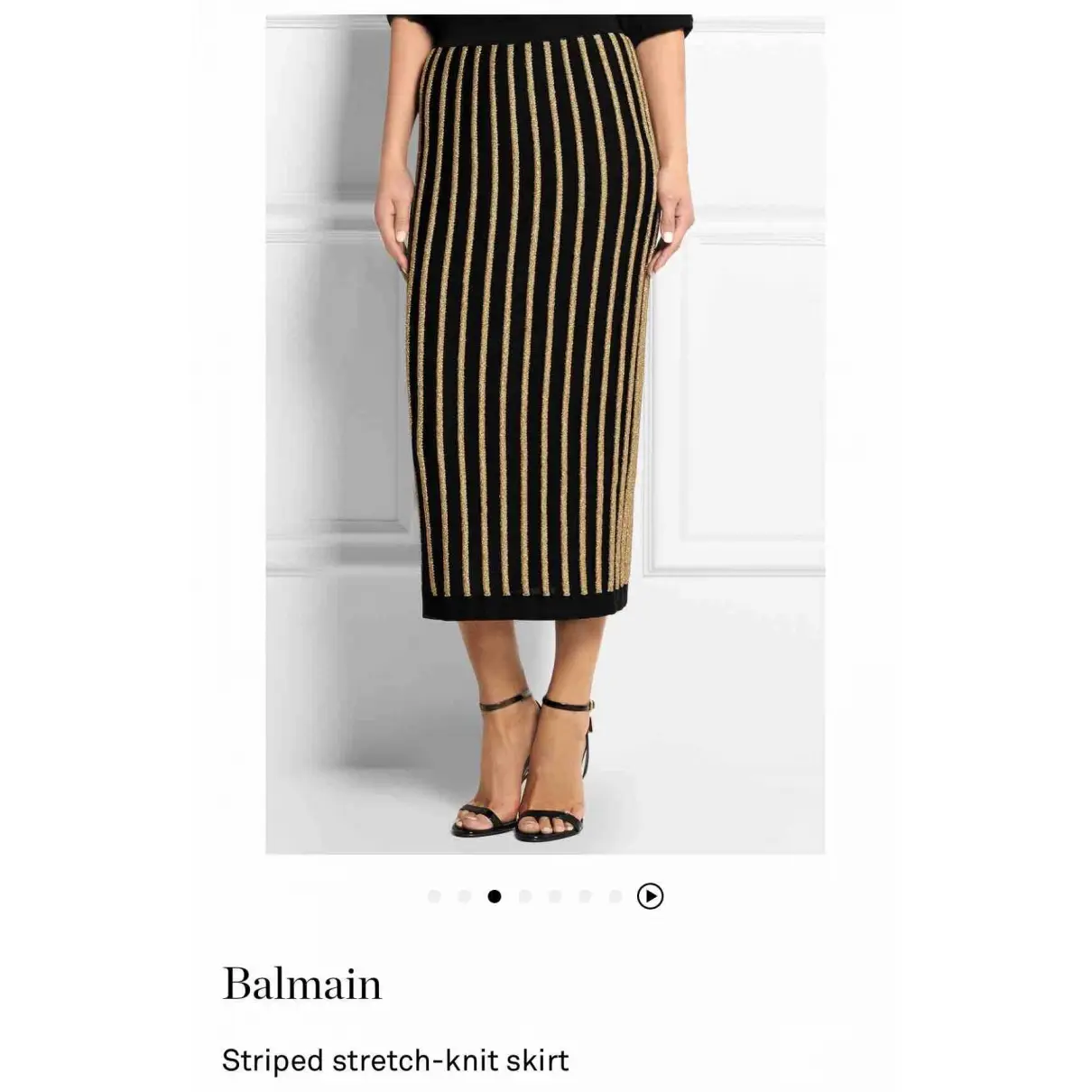 Mid-length skirt Balmain