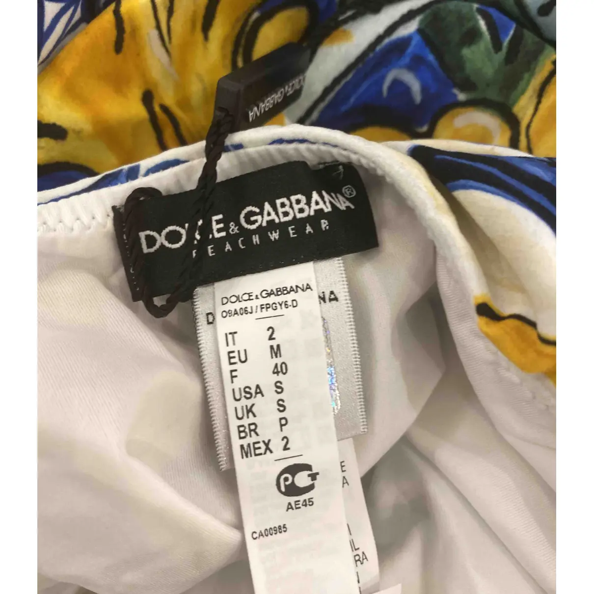 One-piece swimsuit Dolce & Gabbana