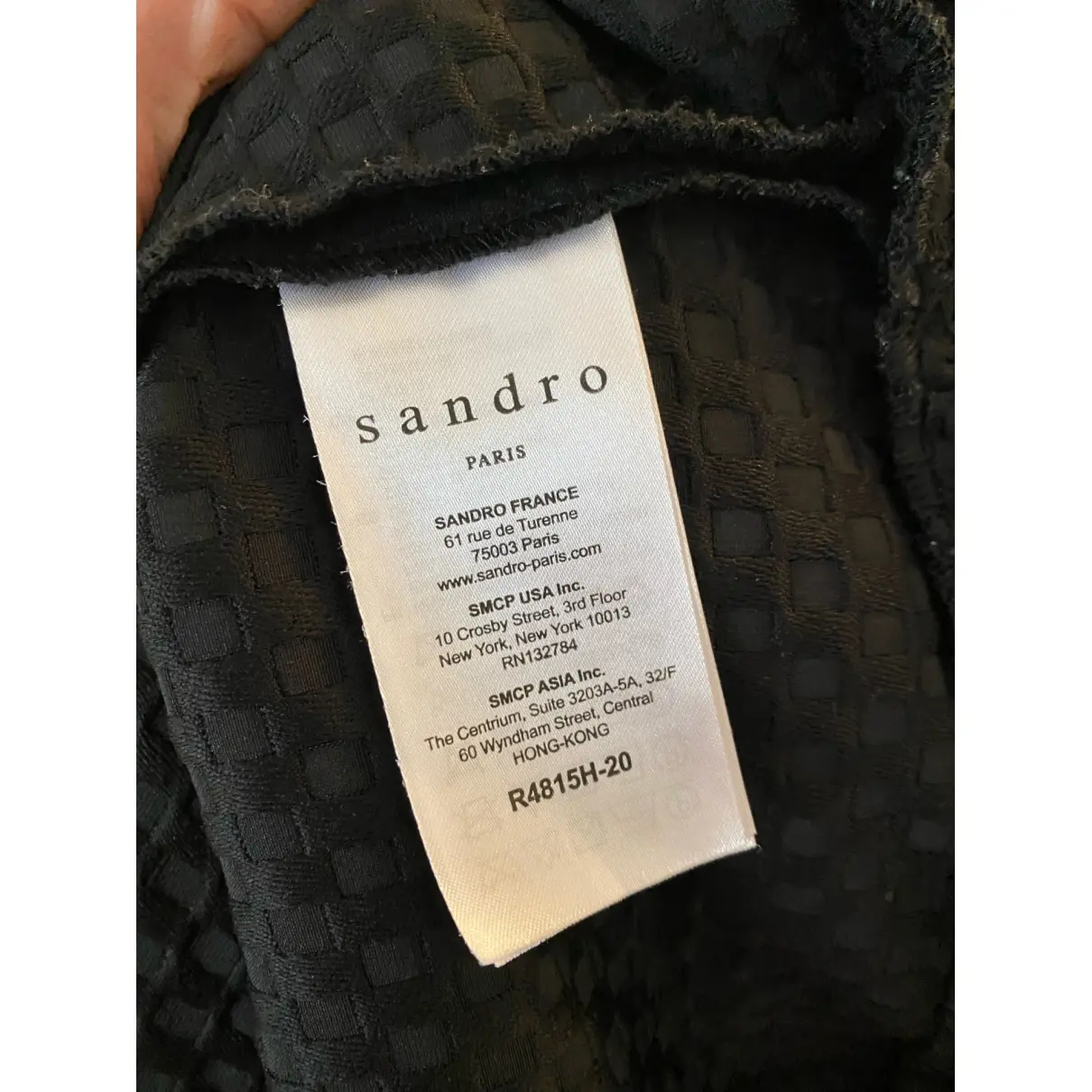 Fall Winter 2019 mini dress Sandro