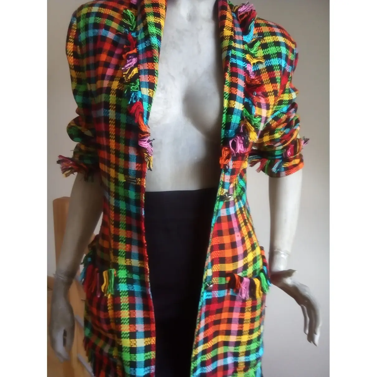 Multicolour Synthetic Jacket Rifat Ozbek - Vintage