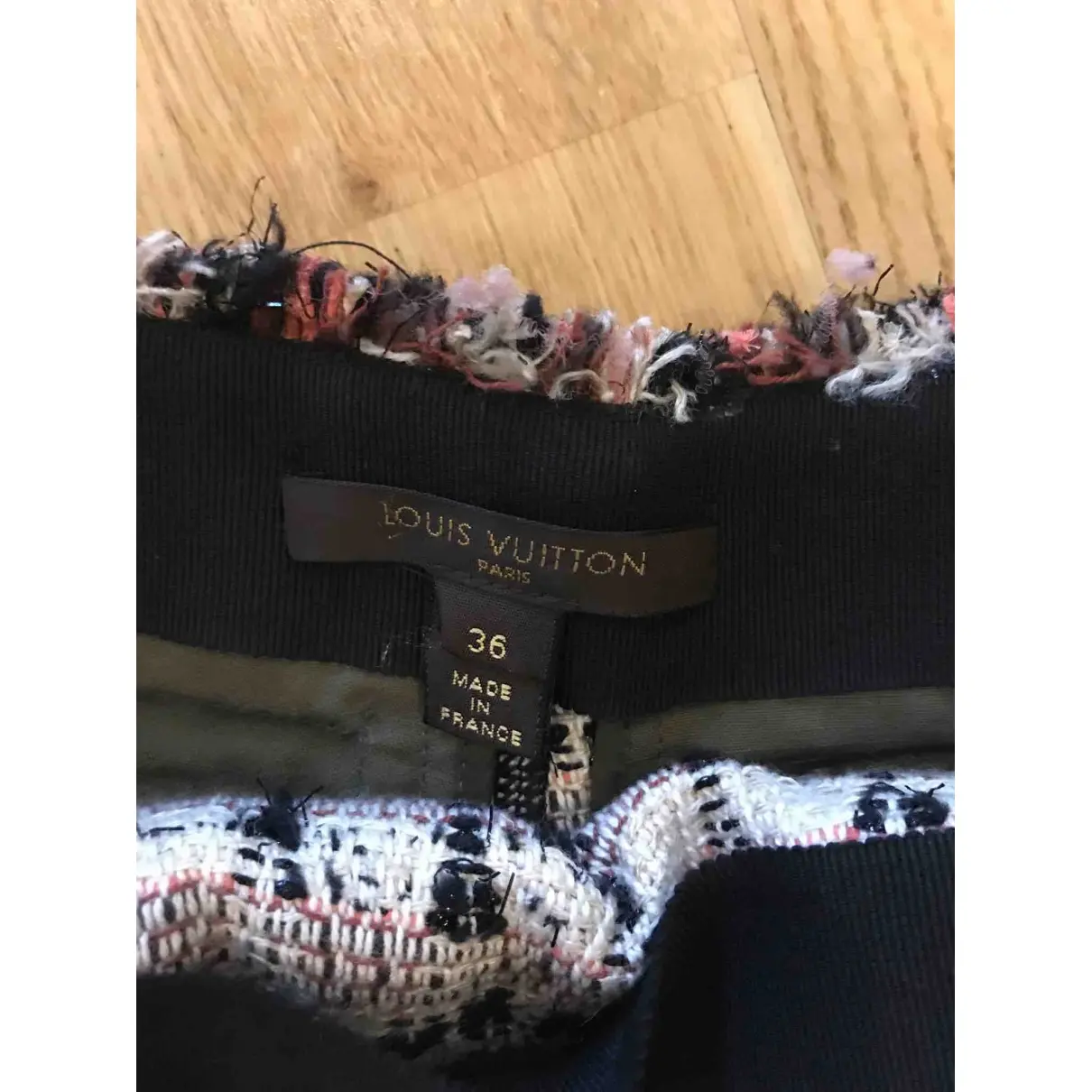 Multicolour Tweed Shorts Louis Vuitton