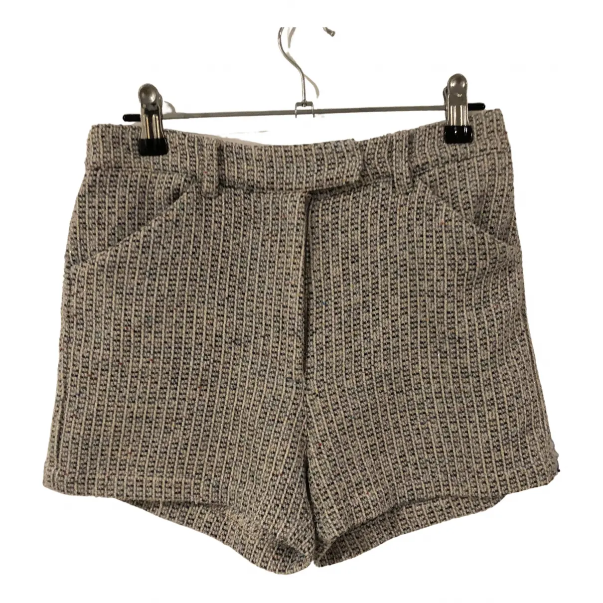 Multicolour Tweed Shorts Sessun