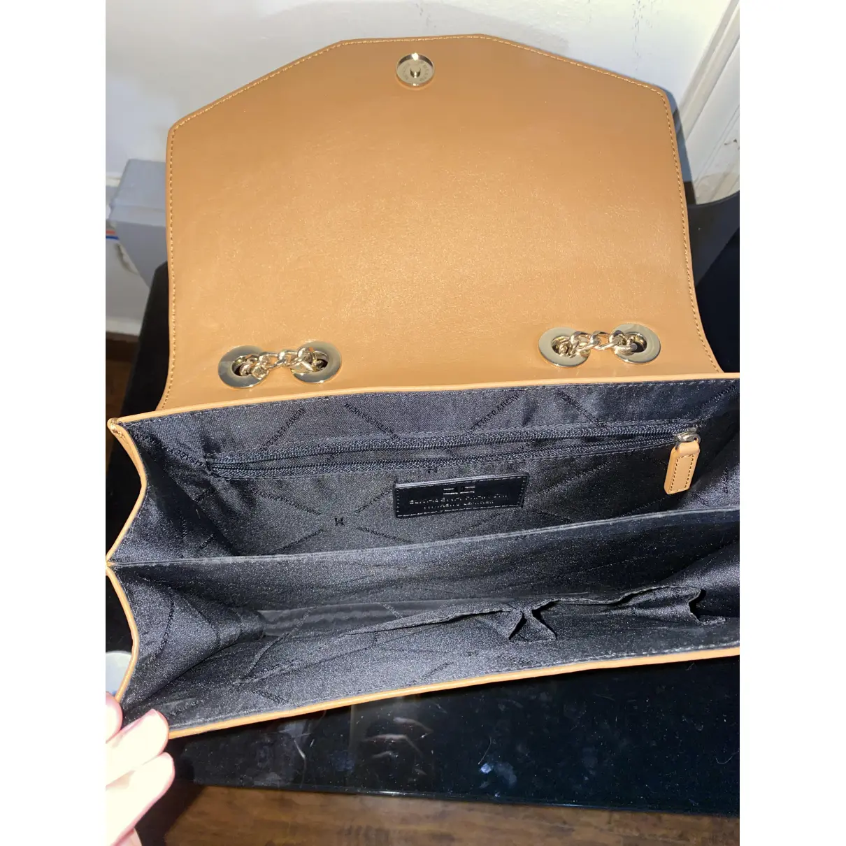 Vegan leather crossbody bag Elisabetta Franchi