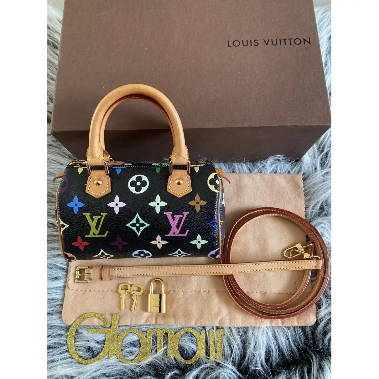 Buy Louis Vuitton Vegan leather mini bag online - Vintage