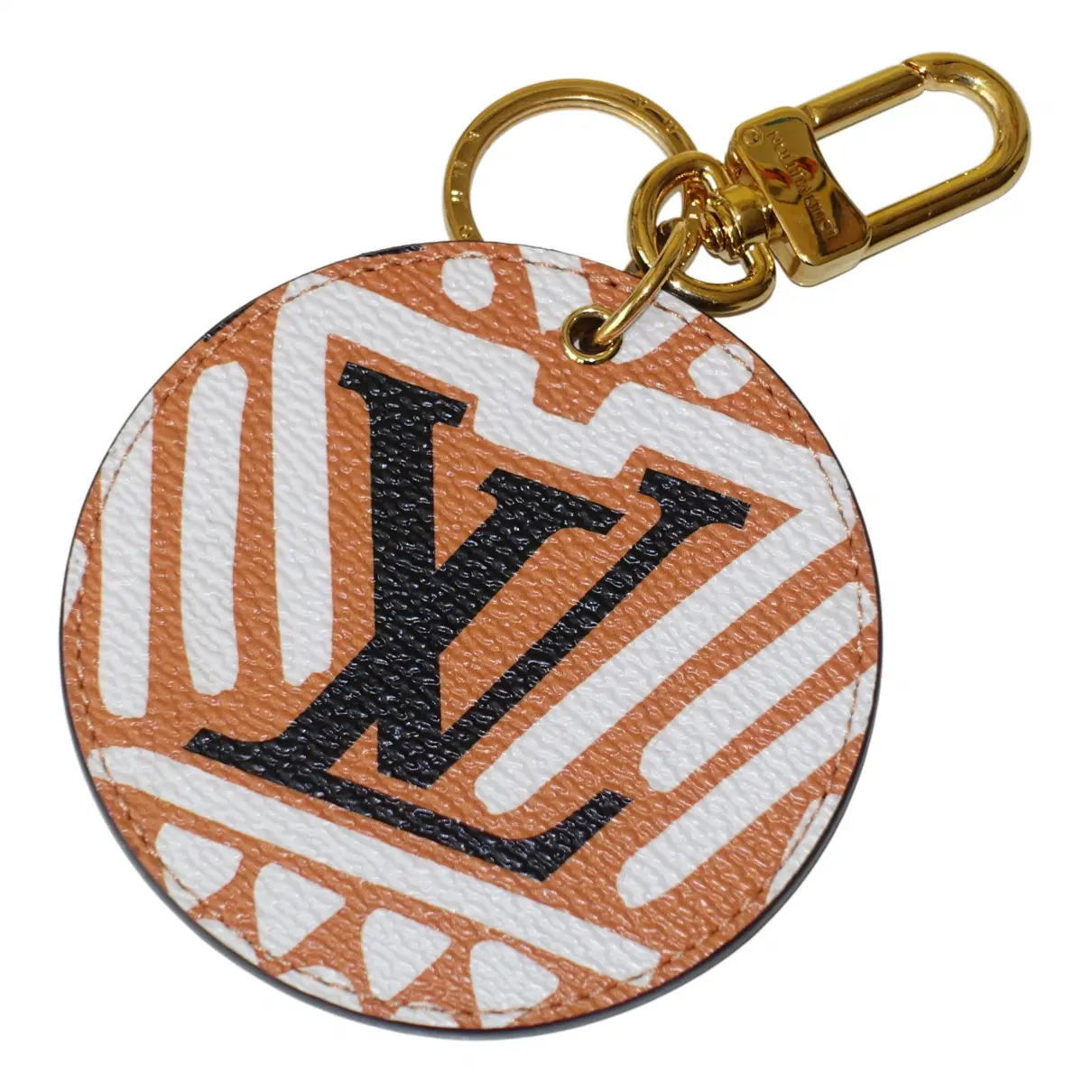 Vegan leather key ring Louis Vuitton
