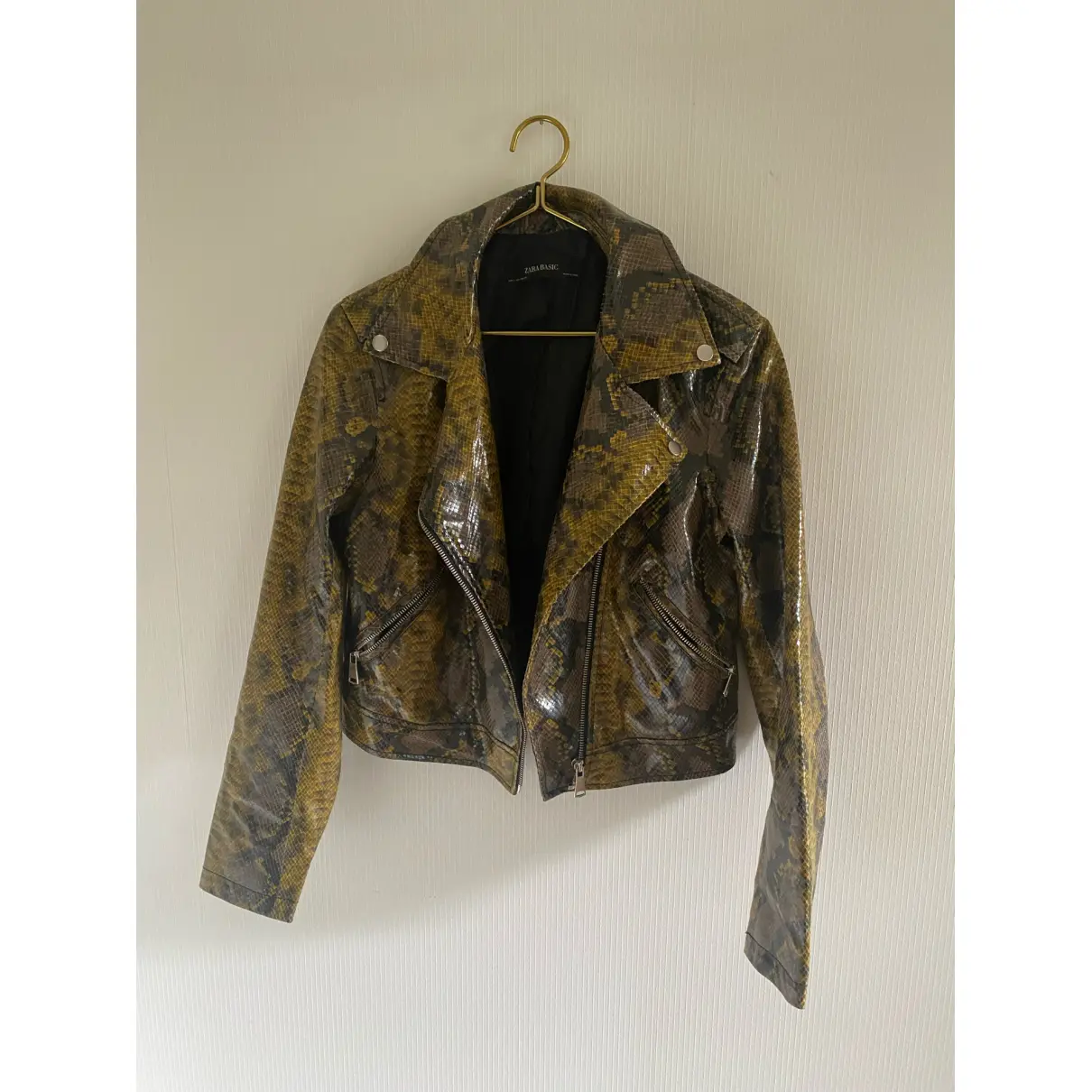 Buy Zara Vegan leather jacket online