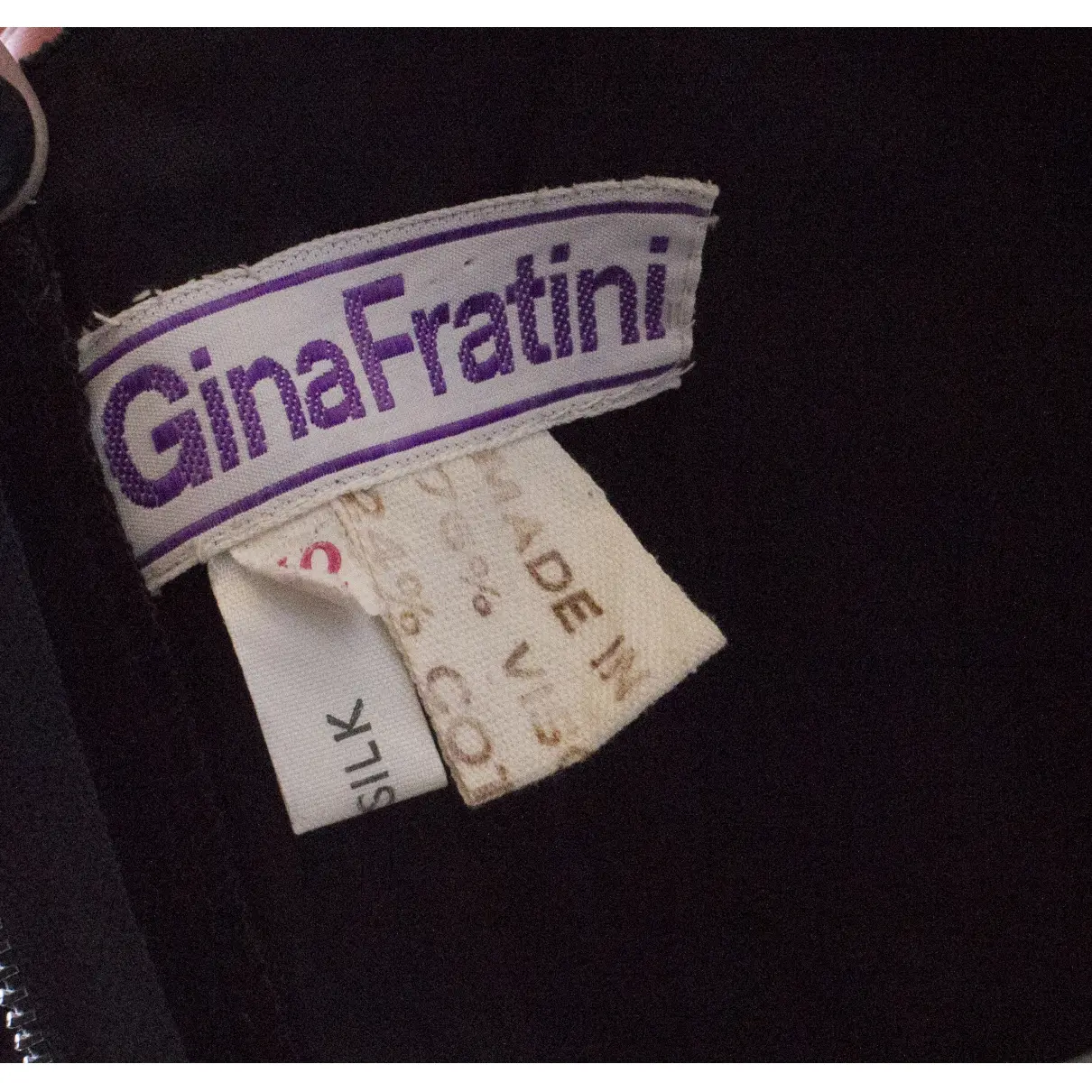 Buy Gina Fratini Velvet maxi dress online - Vintage