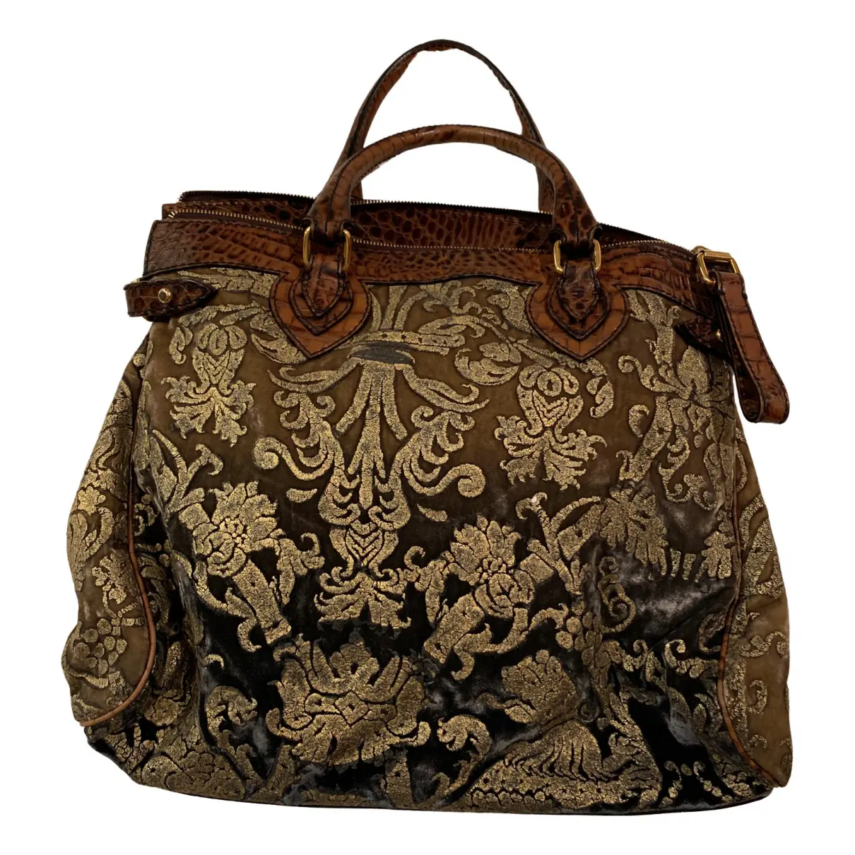 Velvet handbag Roberto Cavalli
