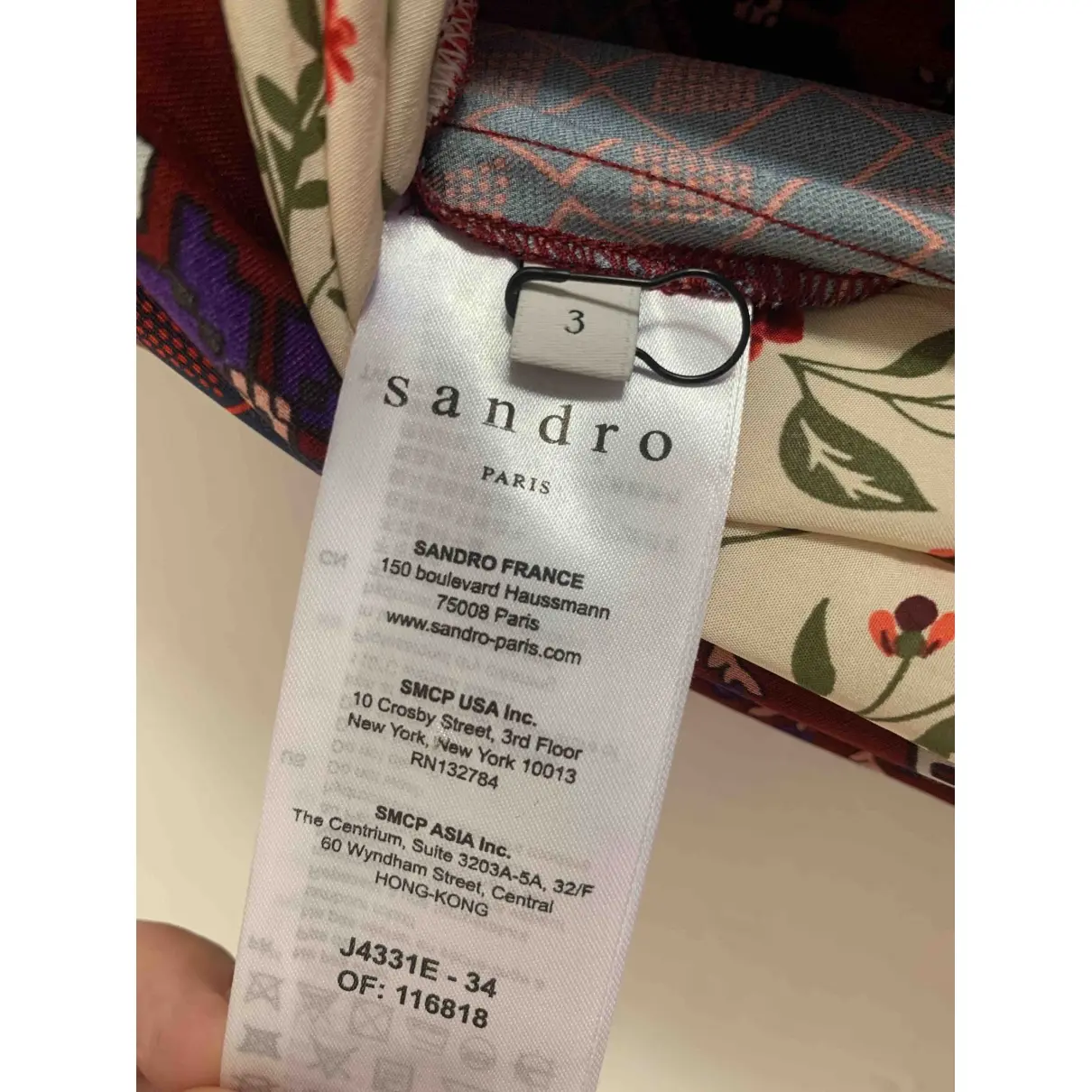 Buy Sandro Spring Summer 2019 mid-length skirt online