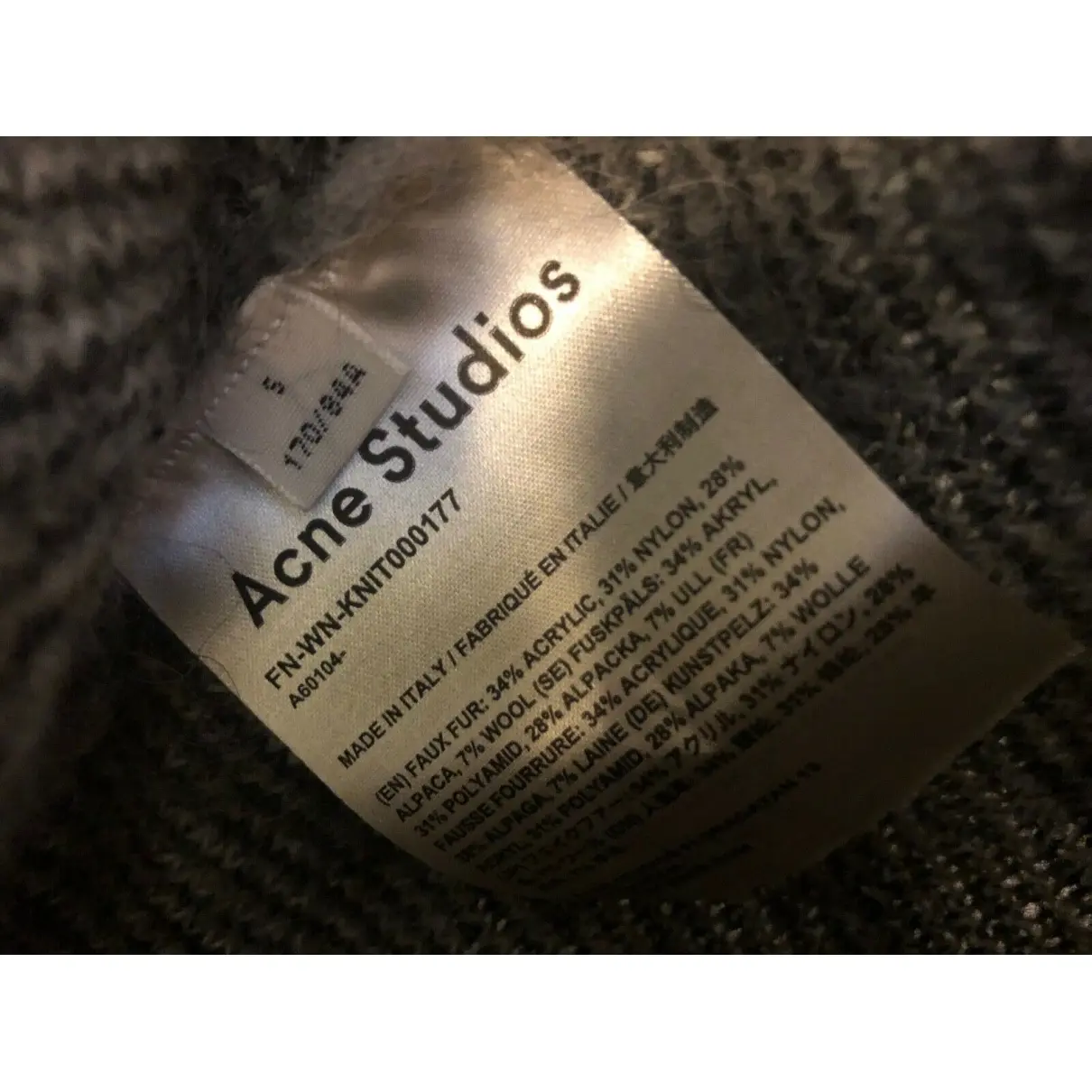 Buy Acne Studios Wool jumper online