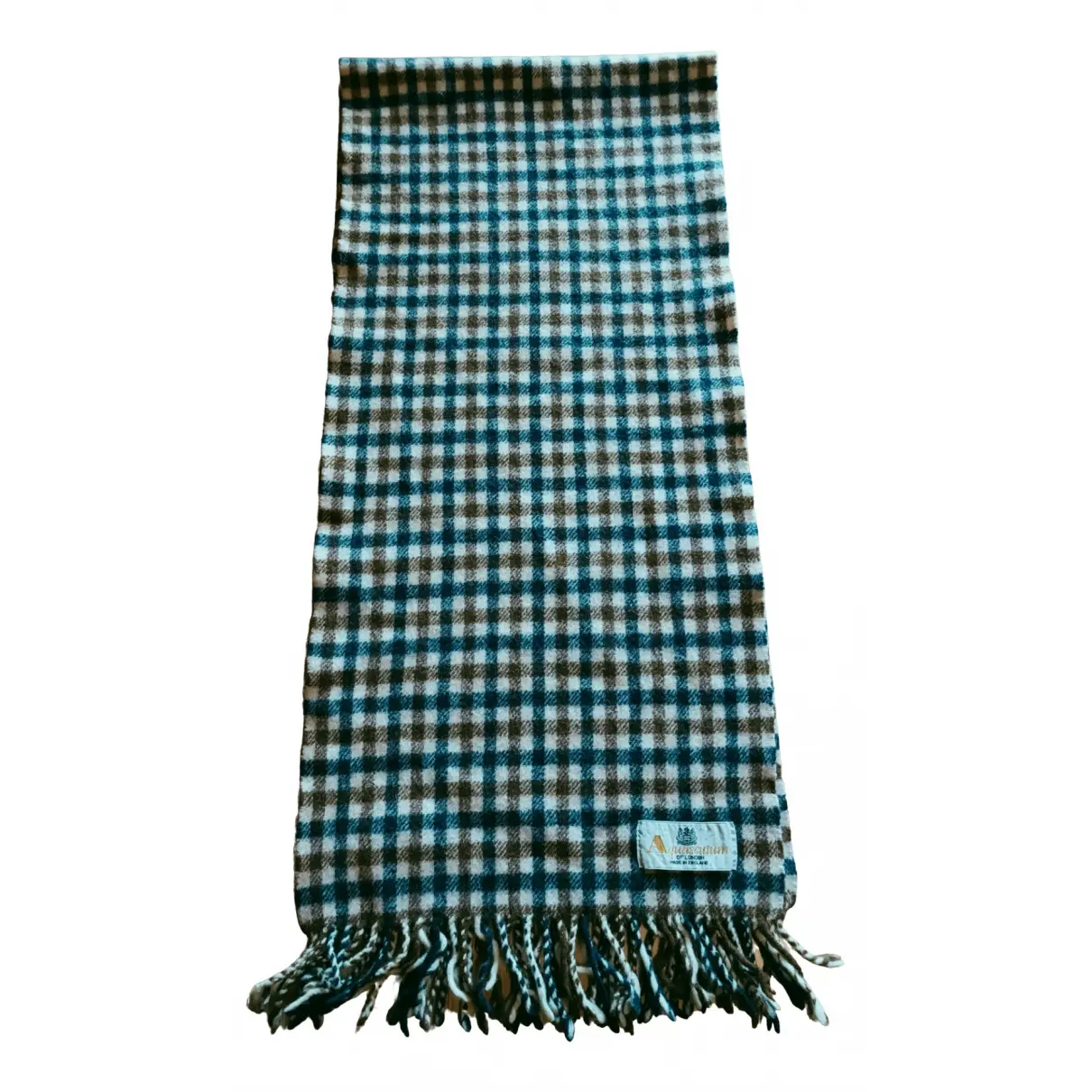 Wool scarf Aquascutum