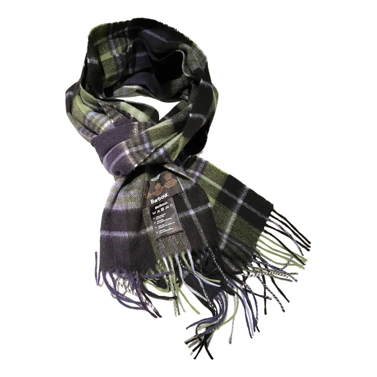 Wool scarf & pocket square Barbour