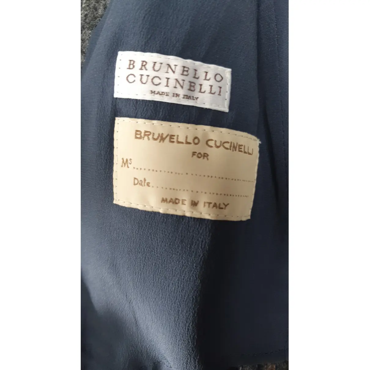 Wool blazer Brunello Cucinelli