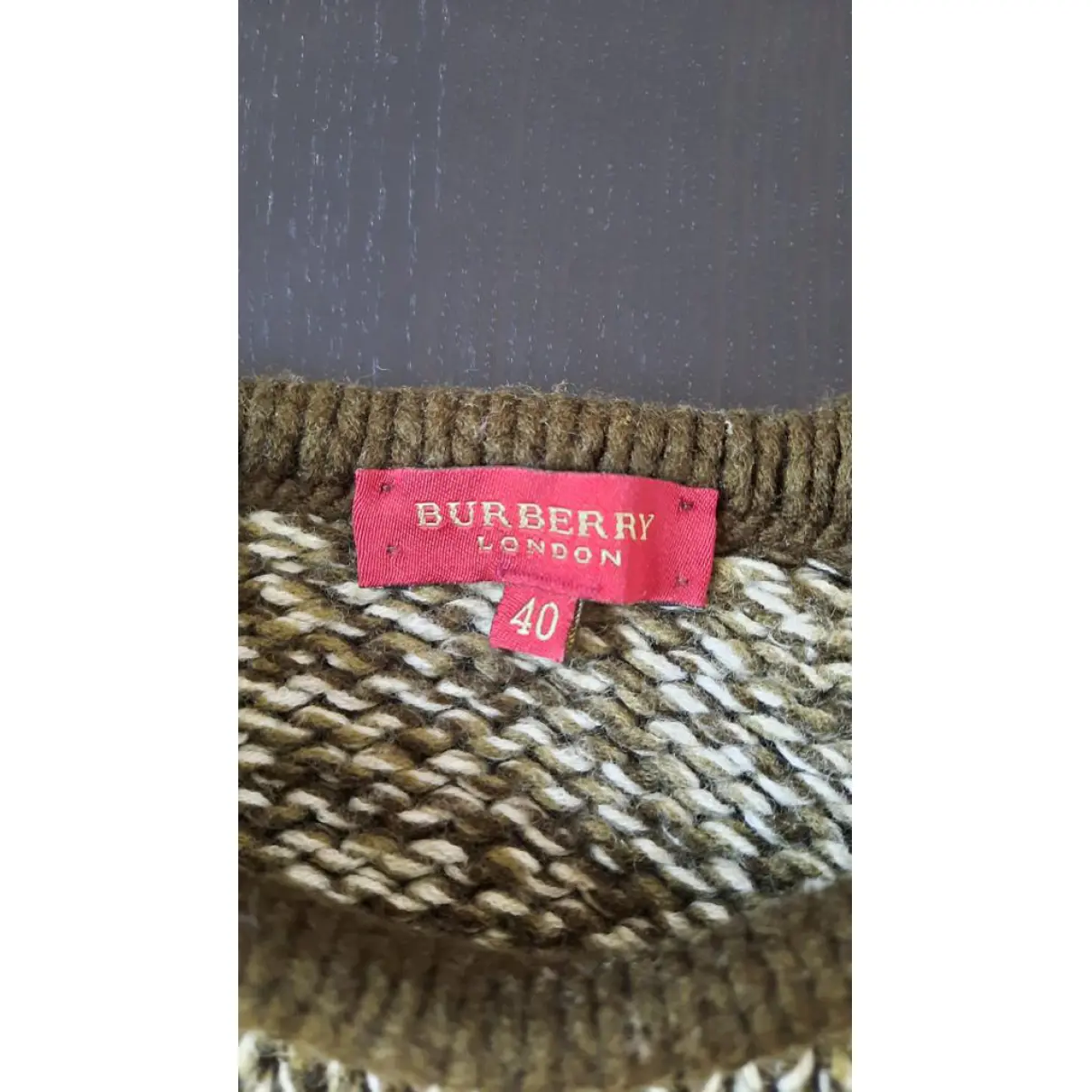Wool jumper Burberry