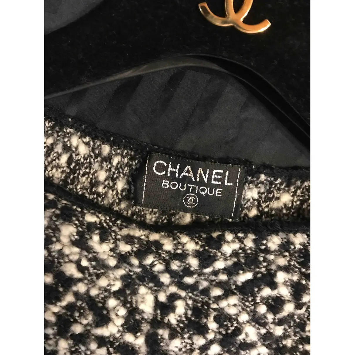 Wool mini dress Chanel - Vintage