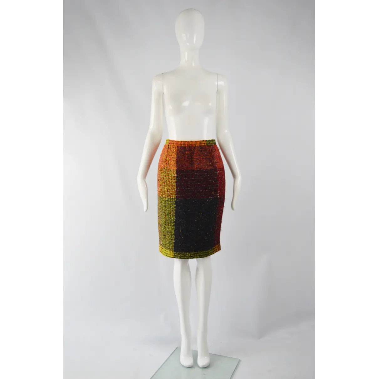 Buy Christian Lacroix Wool mid-length skirt online - Vintage