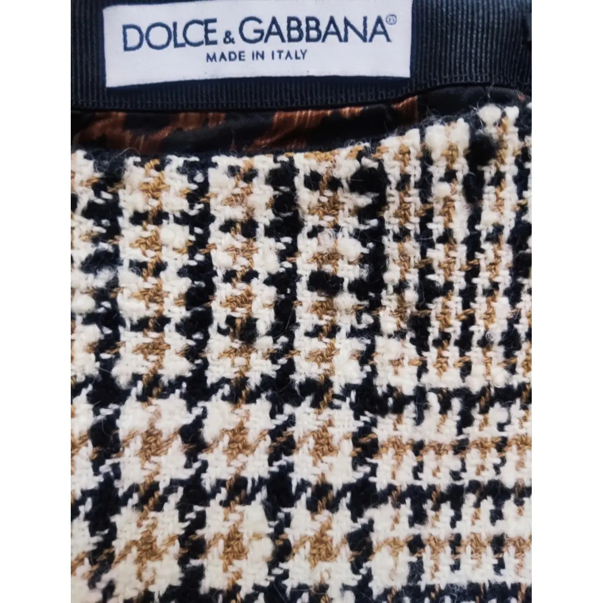 Buy Dolce & Gabbana Wool mid-length skirt online