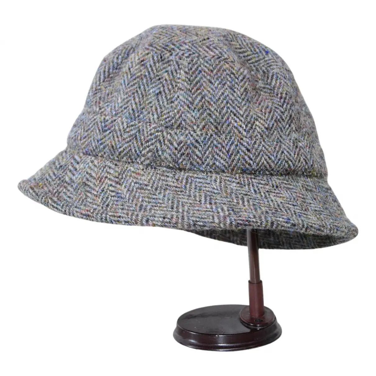 Wool hat HARRIS TWEED - Vintage