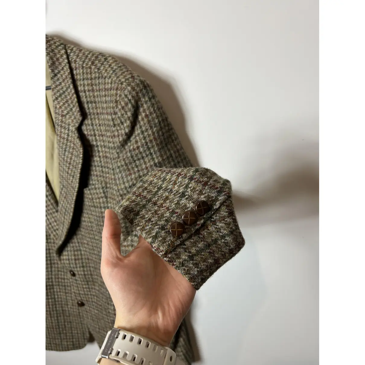 Wool vest HARRIS TWEED - Vintage