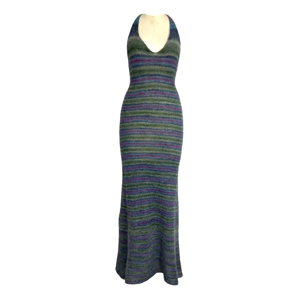 Wool maxi dress