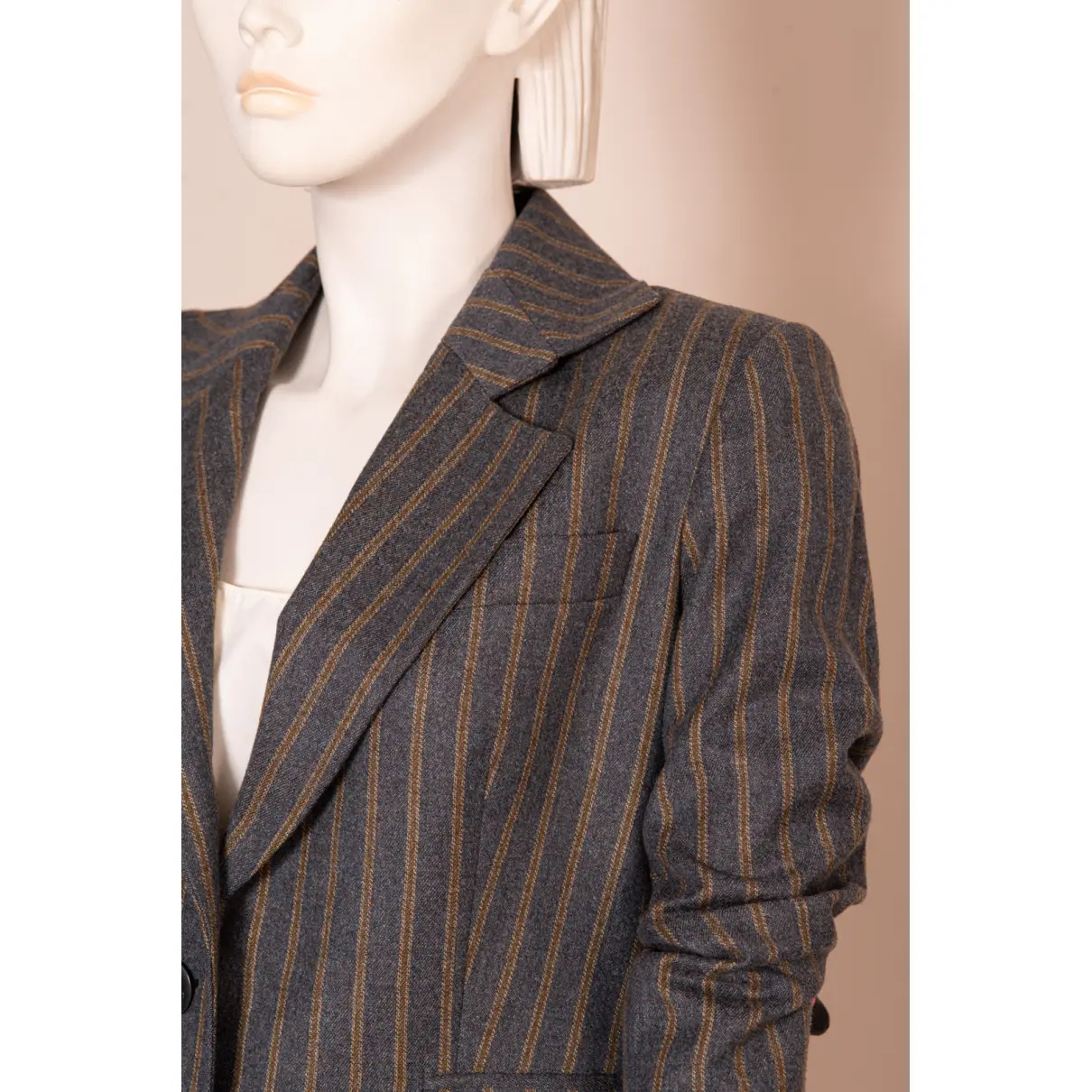 Wool suit jacket Jean-Louis Scherrer - Vintage