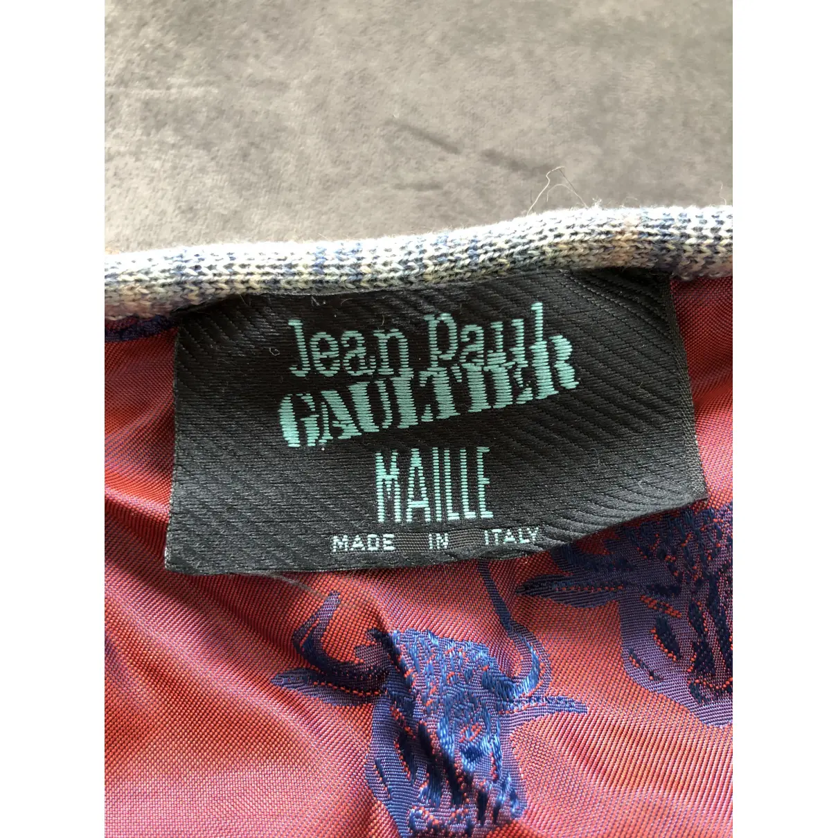 Wool vest Jean Paul Gaultier