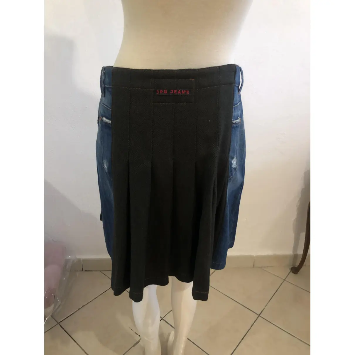 Buy Jean Paul Gaultier Wool mini skirt online - Vintage