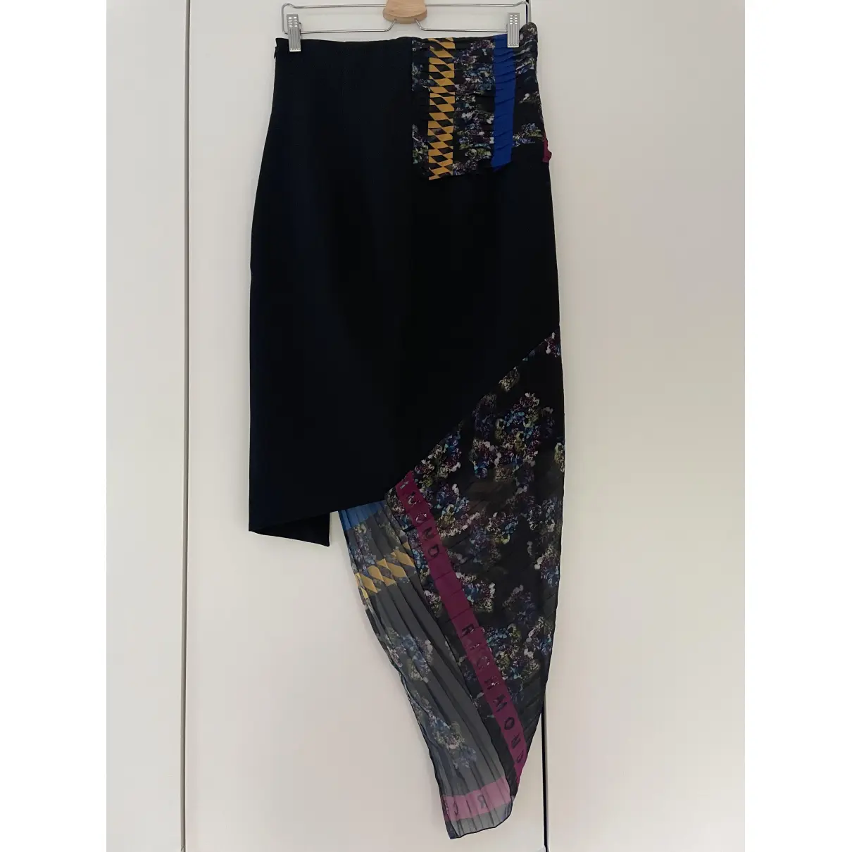 Buy John Richmond Wool mid-length skirt online