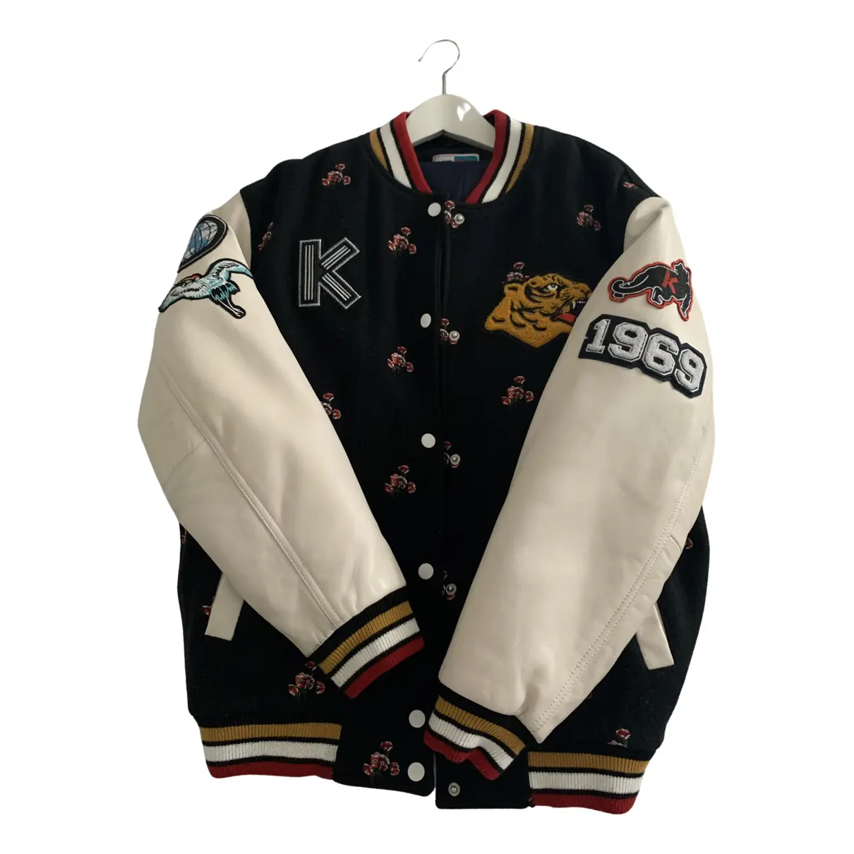 Wool biker jacket Kenzo