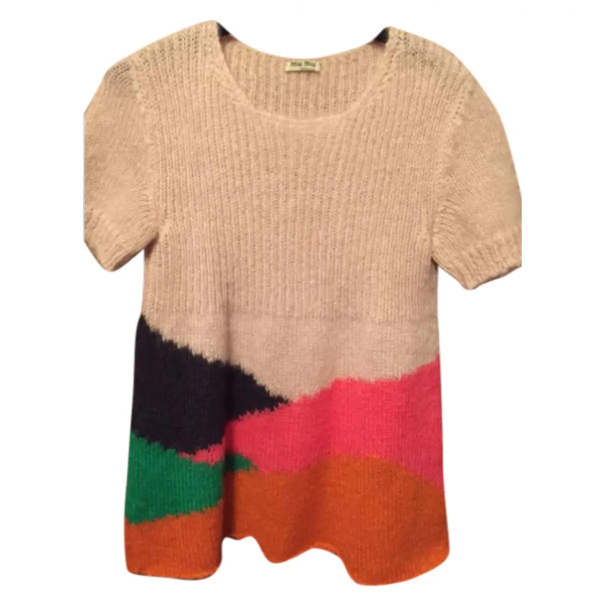 Multicolour Wool Knitwear Miu Miu