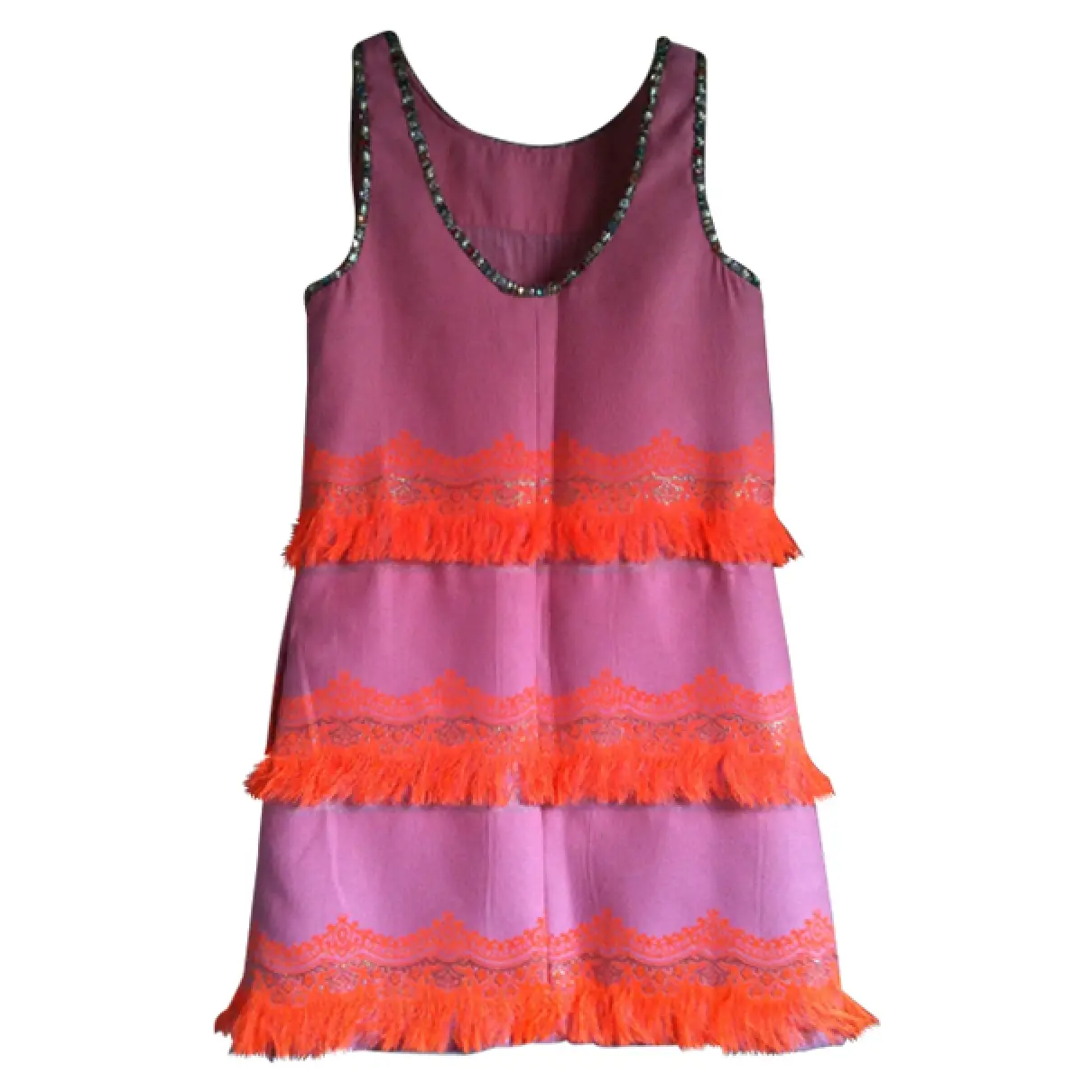 Multicolour Wool Dress Manoush
