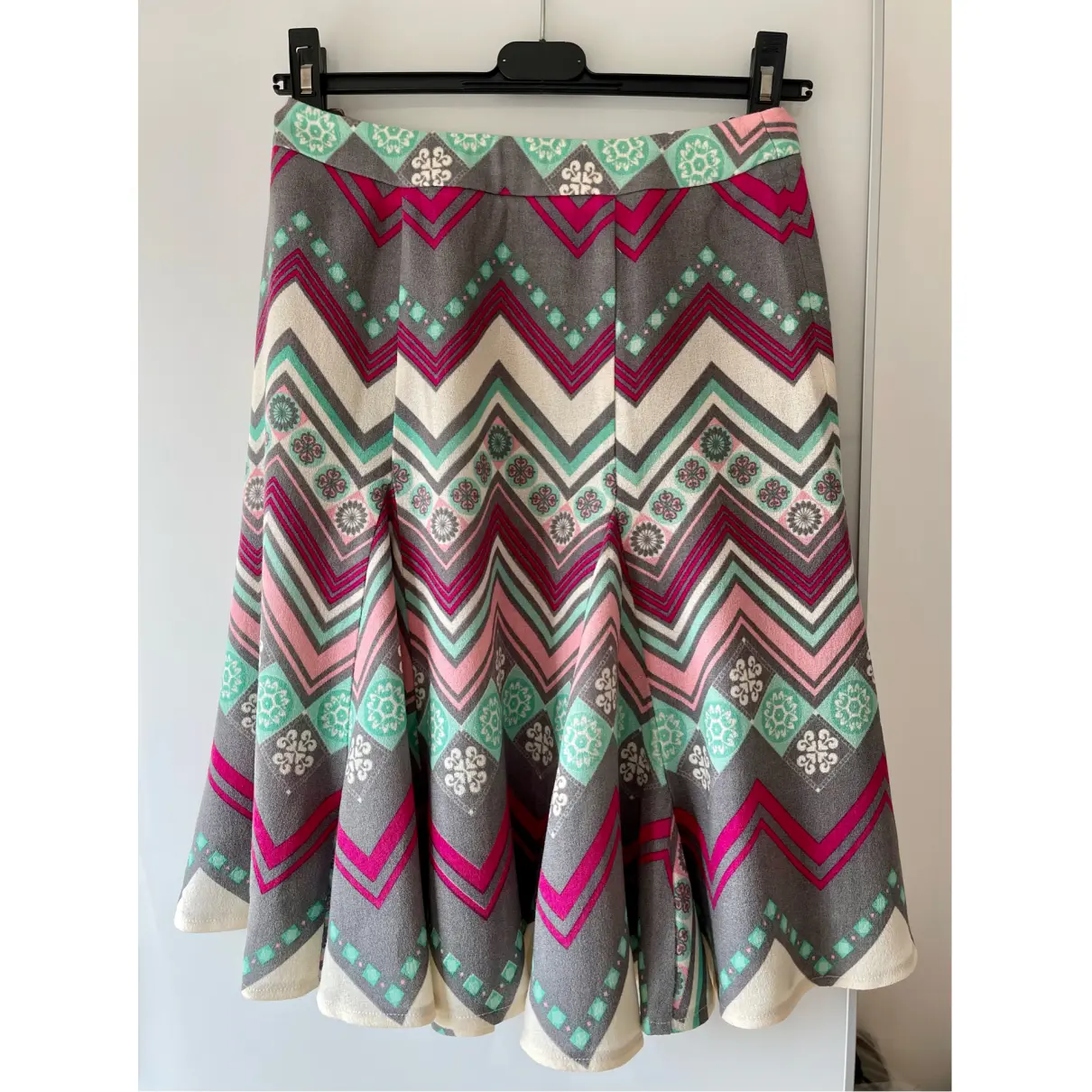 Buy Matthew Williamson Wool mid-length skirt online