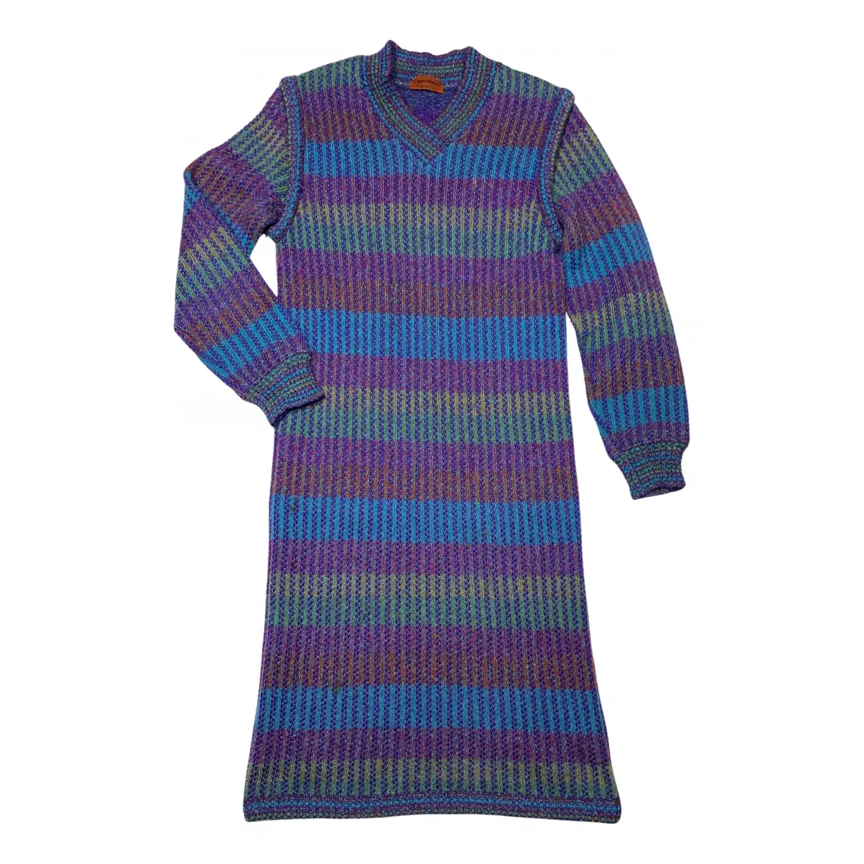 Wool mid-length dress Missoni - Vintage