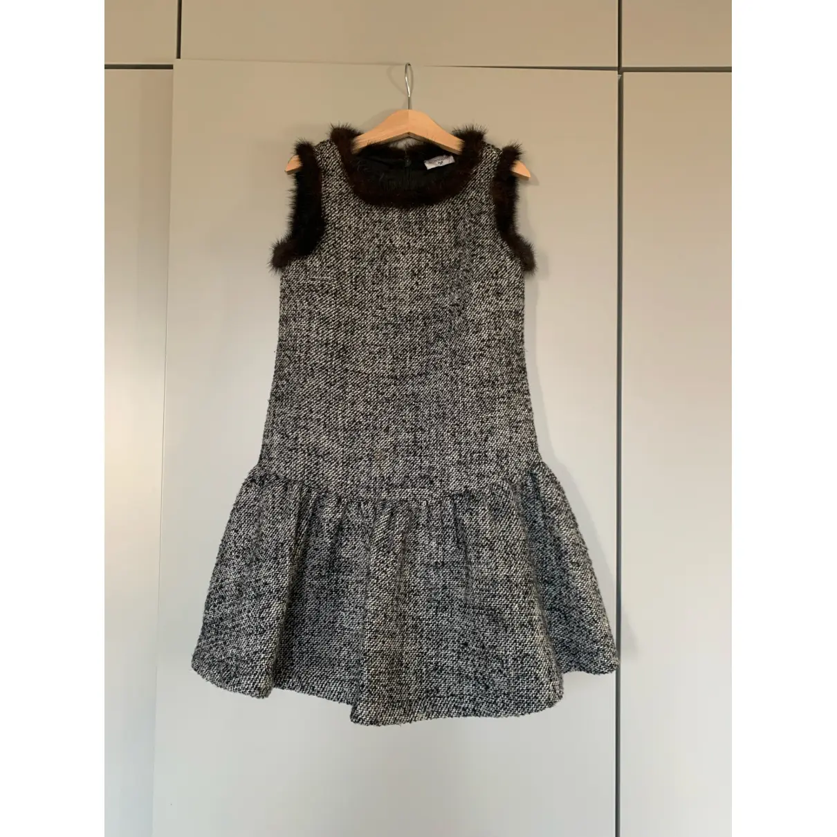 Buy MONNALISA Wool mini dress online
