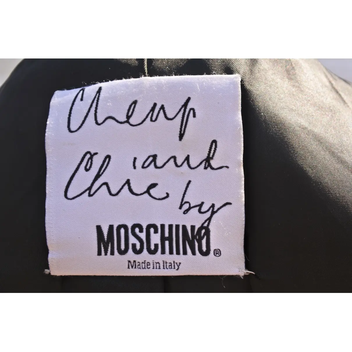 Wool blazer Moschino Cheap And Chic