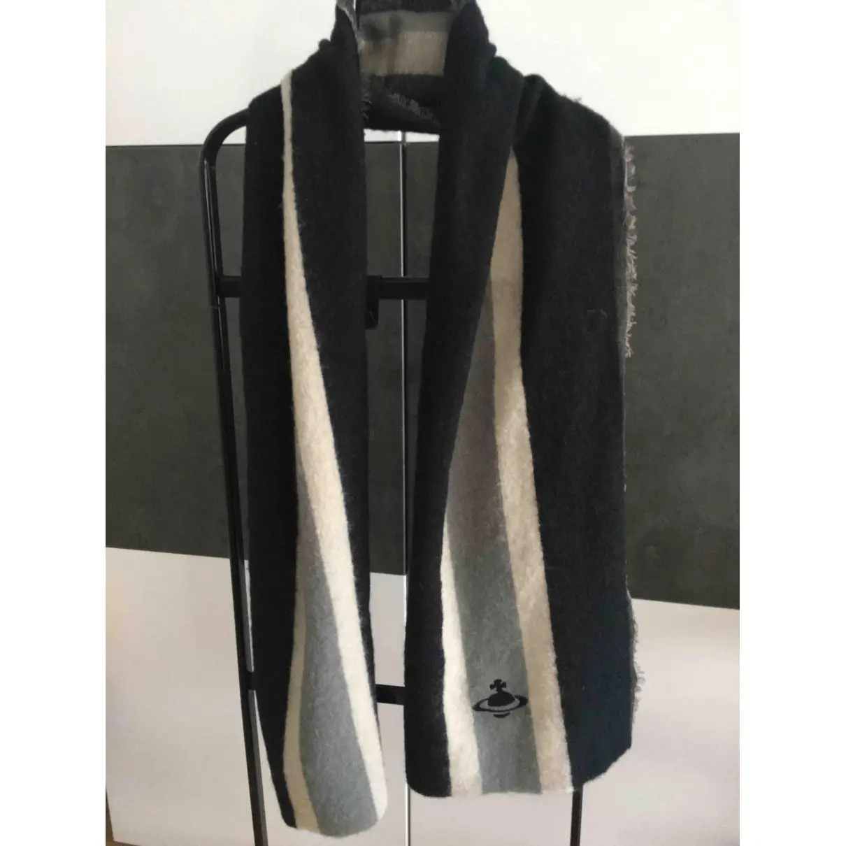 Vivienne Westwood Wool scarf & pocket square for sale