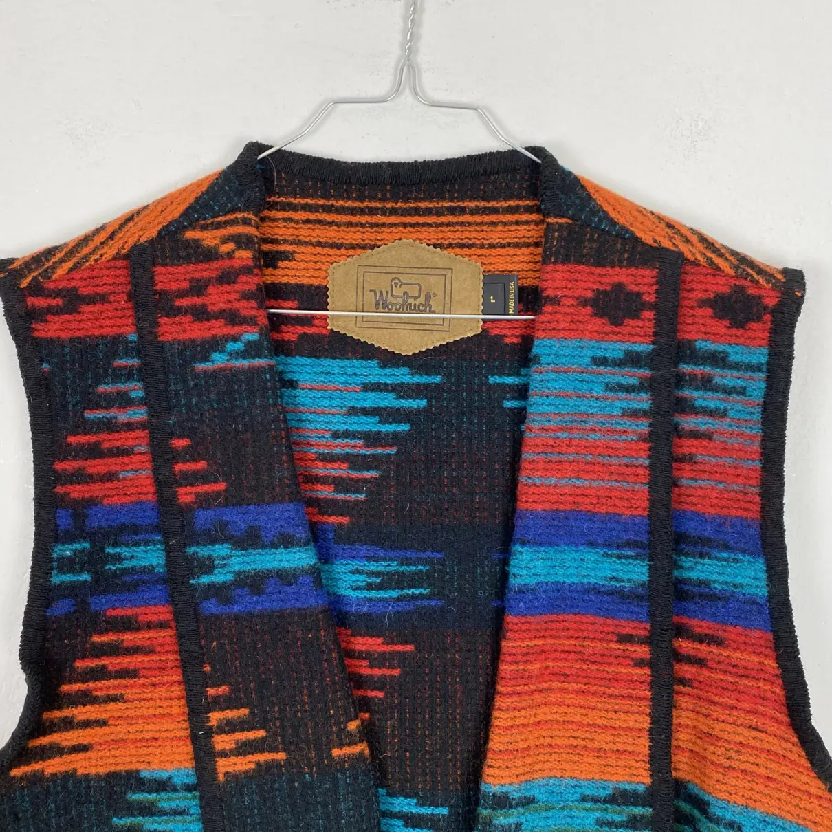Wool cardi coat Woolrich - Vintage