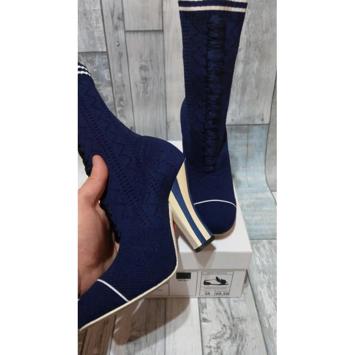 Buy Fendi Colibri cloth ankle boots online